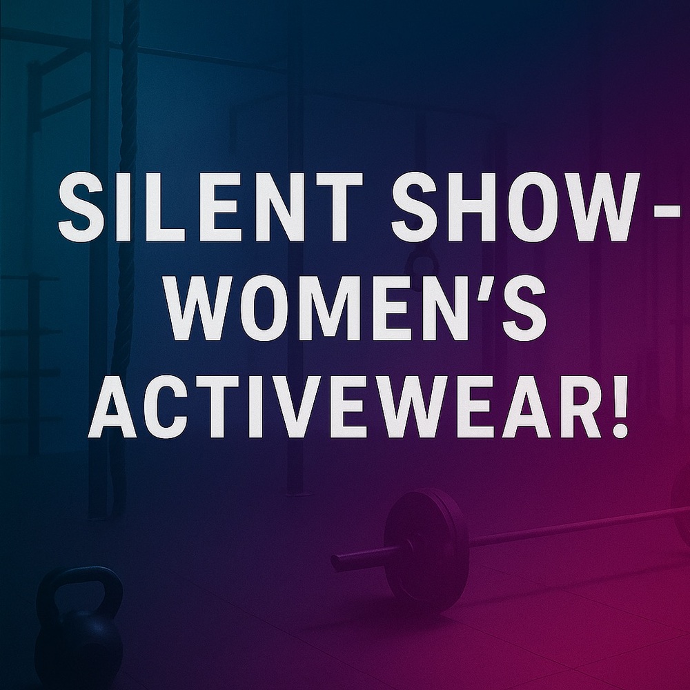 Silent Show - Women’s Activewear. Join Me 🫶🏻